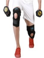 KNEE SUPPORT OPEN PATTELLA HINGED